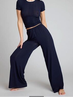 Whipped Track Pant in navy